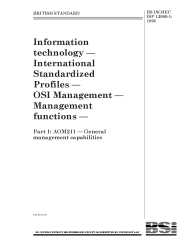 BS ISO/IEC ISP 12060-1:1995