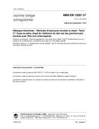 NBN EN 12697-37:2003