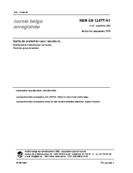 NBN EN 12477/A1:2005