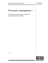 DD CEN/TS 764-6:2004