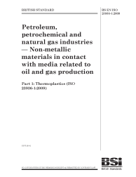 BS EN ISO 23936-1:2009