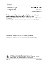 NBN EN ISO 3497:2001