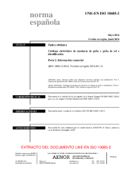 UNE-EN ISO 10685-2:2016