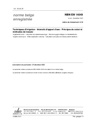 NBN EN 14049:2003