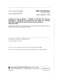 NBN EN ISO 6551:1995