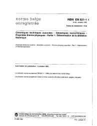 NBN EN 821-1:1995