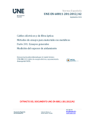 UNE-EN 60811-201:2012/A2:2024