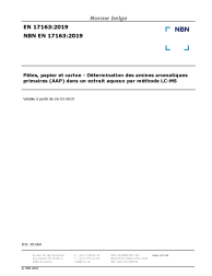 NBN EN 17163:2019
