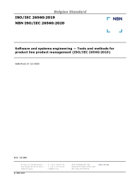 NBN ISO/IEC 26560:2020