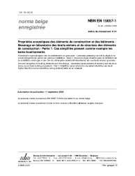NBN EN 15657-1:2009