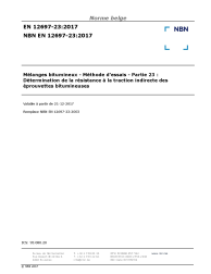 NBN EN 12697-23:2017