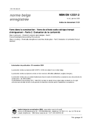 NBN EN 12337-2:2005