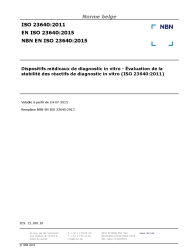NBN EN ISO 23640:2015