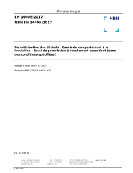 NBN EN 14405:2017