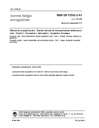 NBN EN 13530-2/A1:2004