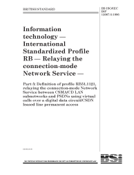 BS ISO/IEC ISP 12067-5:1996
