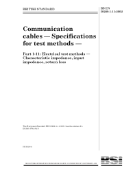 BS EN 50289-1-11:2002