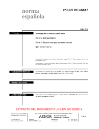 UNE-EN ISO 22282-3:2014