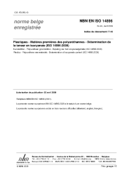 NBN EN ISO 14896:2009