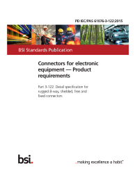 PD IEC/PAS 61076-3-122:2015