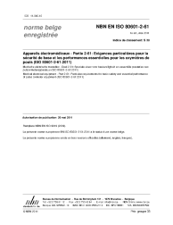 NBN EN ISO 80601-2-61:2011