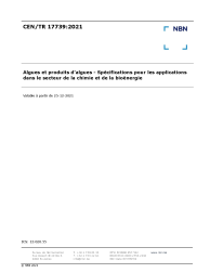 CEN/TR 17739:2021