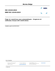NBN ISO 21634:2023