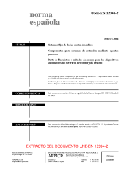 UNE-EN 12094-2:2004 (R2008)