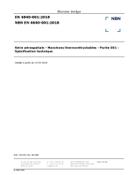 NBN EN 4840-001:2018
