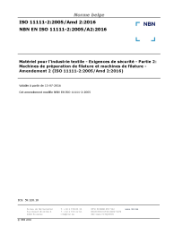 NBN EN ISO 11111-2:2005/A2:2016