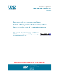 UNE-EN IEC 60695-9-2:2022