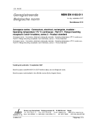 NBN EN 4165-011:2007