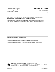 NBN EN ISO 14438:2002