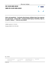 NBN EN 3155-005:2019