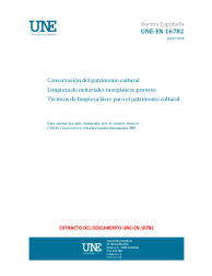 UNE-EN 16782:2018 (R2021)