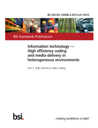 BS ISO/IEC 23008-2:2015+A1:2015