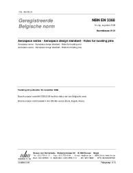 NBN EN 3368:2008