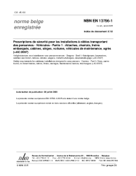 NBN EN 13796-1:2005