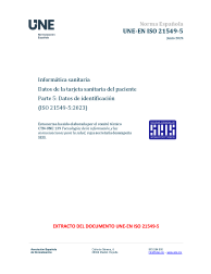 UNE-EN ISO 21549-5:2024