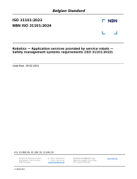 NBN ISO 31101:2024