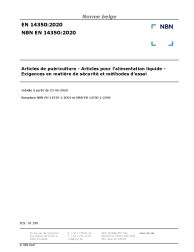 NBN EN 14350:2020