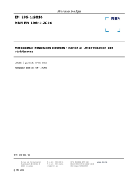 NBN EN 196-1:2016