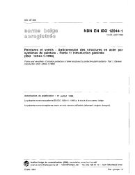 NBN EN ISO 12944-1:1998