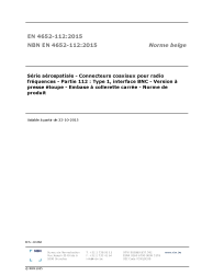 NBN EN 4652-112:2015