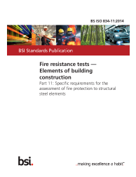 BS ISO 834-11:2014