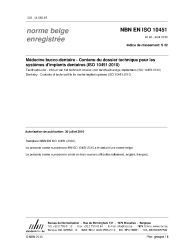 NBN EN ISO 10451:2010
