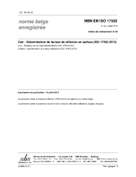NBN EN ISO 17502:2013