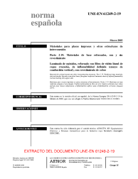 UNE-EN 61249-2-19:2003