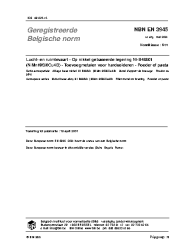 NBN EN 3945:2001