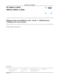 NBN EN 16941-1:2018
